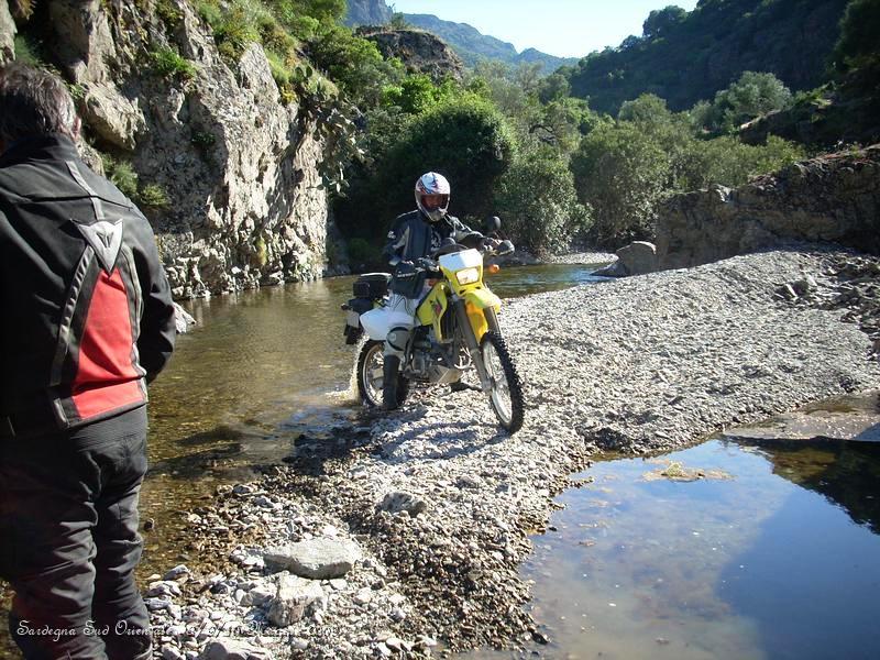 0186.JPG - Enrico abbandona l'Africa Twin e prende il drz della moglie..